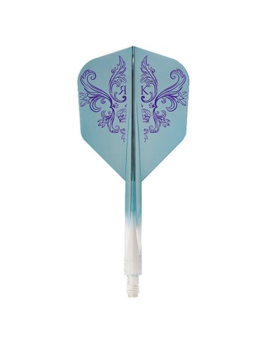 Feathers Condor Axe Shape Charm Rosa Kwok Blue L 33.5mm Three of you.