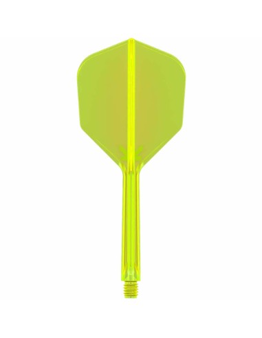 Plumas Target K-flex No.6 Shape Neon Yellow Inter 410050