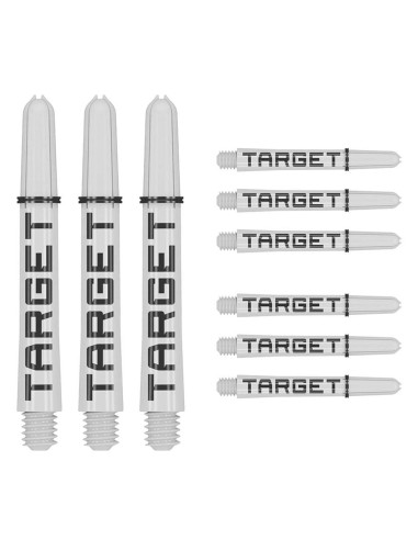 Cañas Target Pro Grip Shaft Tag Med 3 Sets Blanco Negro (48mm) 380352