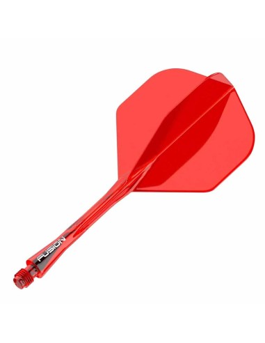 Feathers Winmau Darts Fusion Roja Short 22-64mm N2 Standard 8794