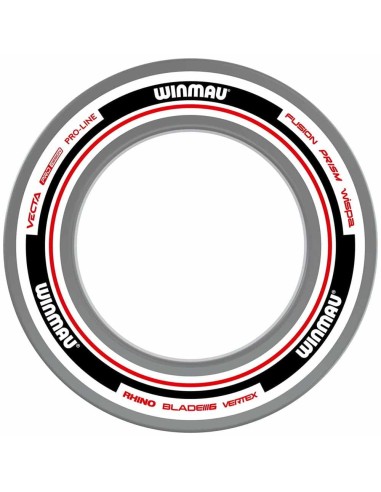 Dartboard Surrounds Advance Weiß Rot