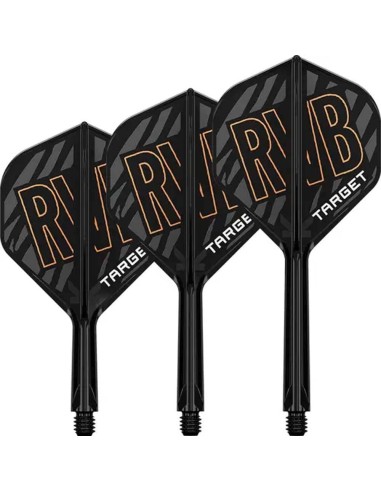 Feathers Target K-flex No.2 Short Standard Raymon Van Barneveld 410132