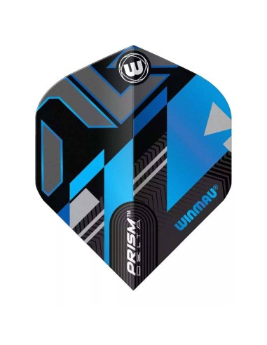 Feathers Winmau Darts Prism Delta Galactics Black Blue 6915.282