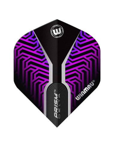 Feathers Winmau Darts Prism Delta Kairos Morado 6915.281