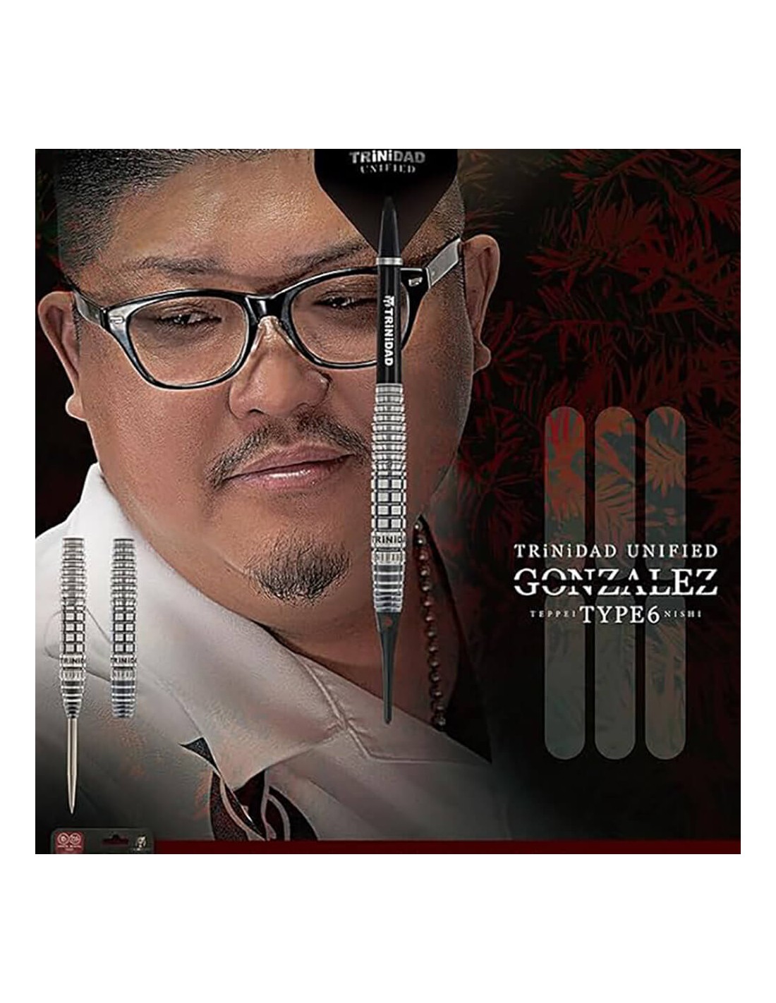 Trinidad Darts Gonzalez Type 6 P.plastico 90% 21g