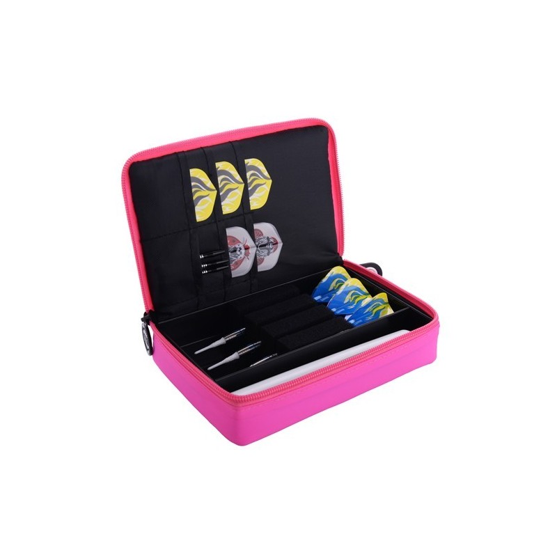 Astuccio per freccette D-Box Mini - rosa One80 Darts