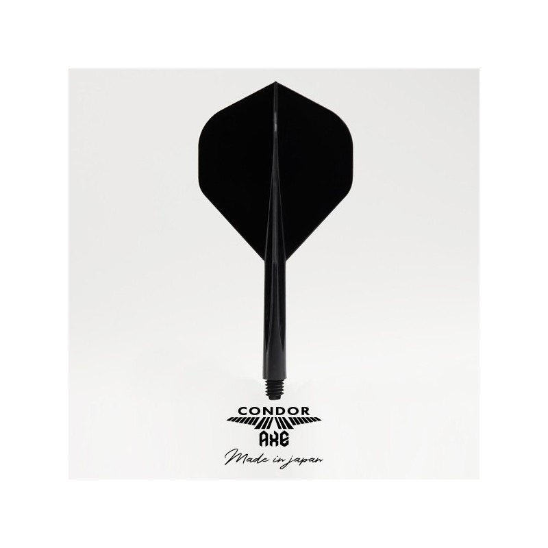 Plumas CONDOR AXE Negra standard corta